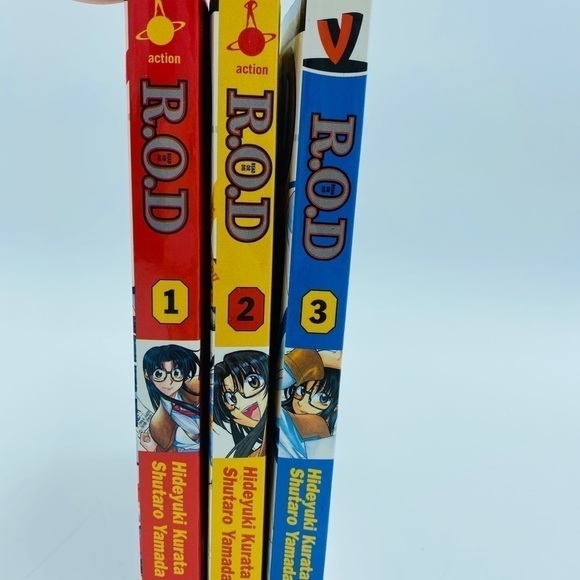 R.O.D. (Read Or Die) Manga English Book Lot Volumes 1-3 Hideyuki Kurata - Picture 3 of 3